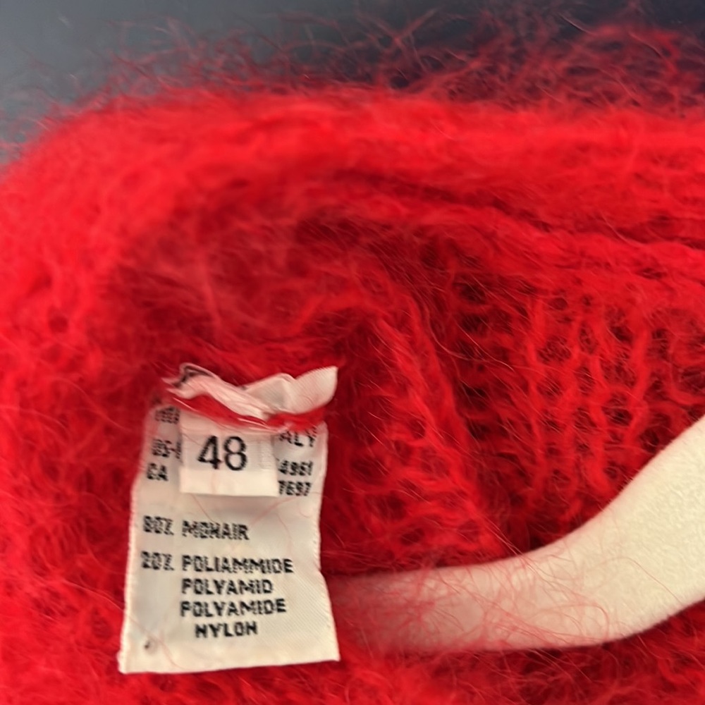 United Colors of Benetton 80% Mohair Cardigan Sweater - Picture 6 of 8